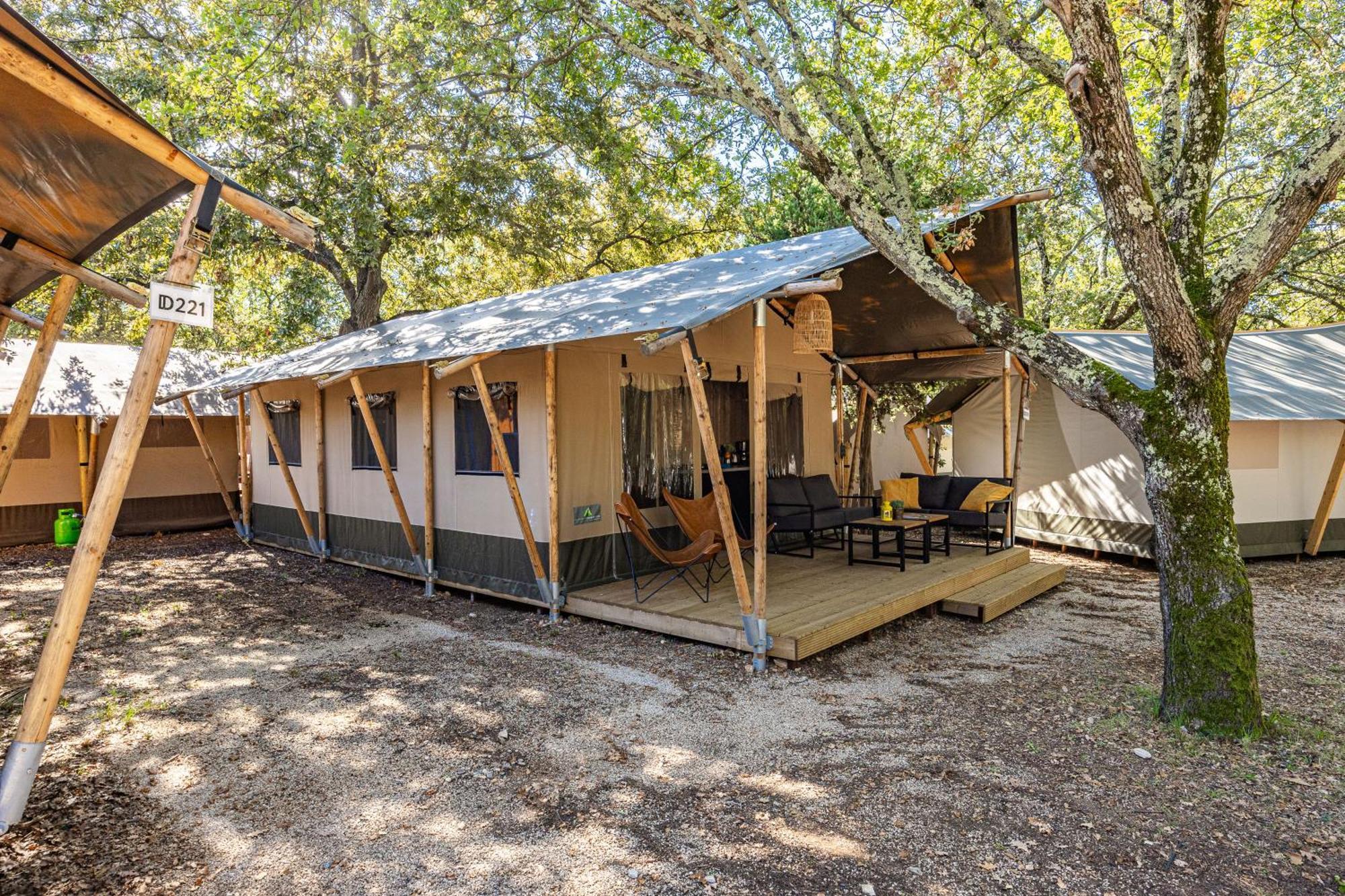 Easyatent Safari Tent Lanterna Cervar-Porat Bilik gambar