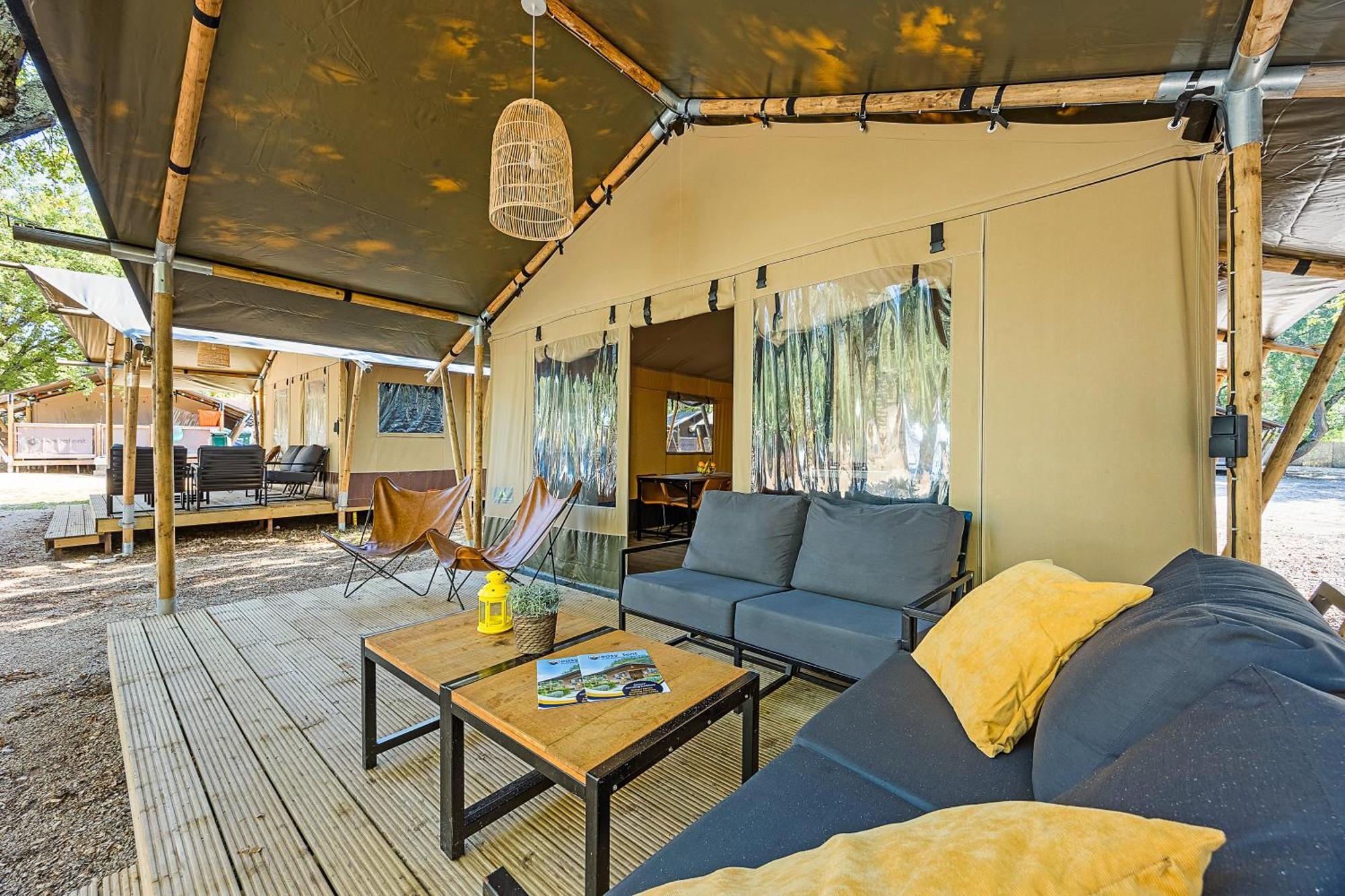 Easyatent Safari Tent Lanterna Cervar-Porat Bilik gambar