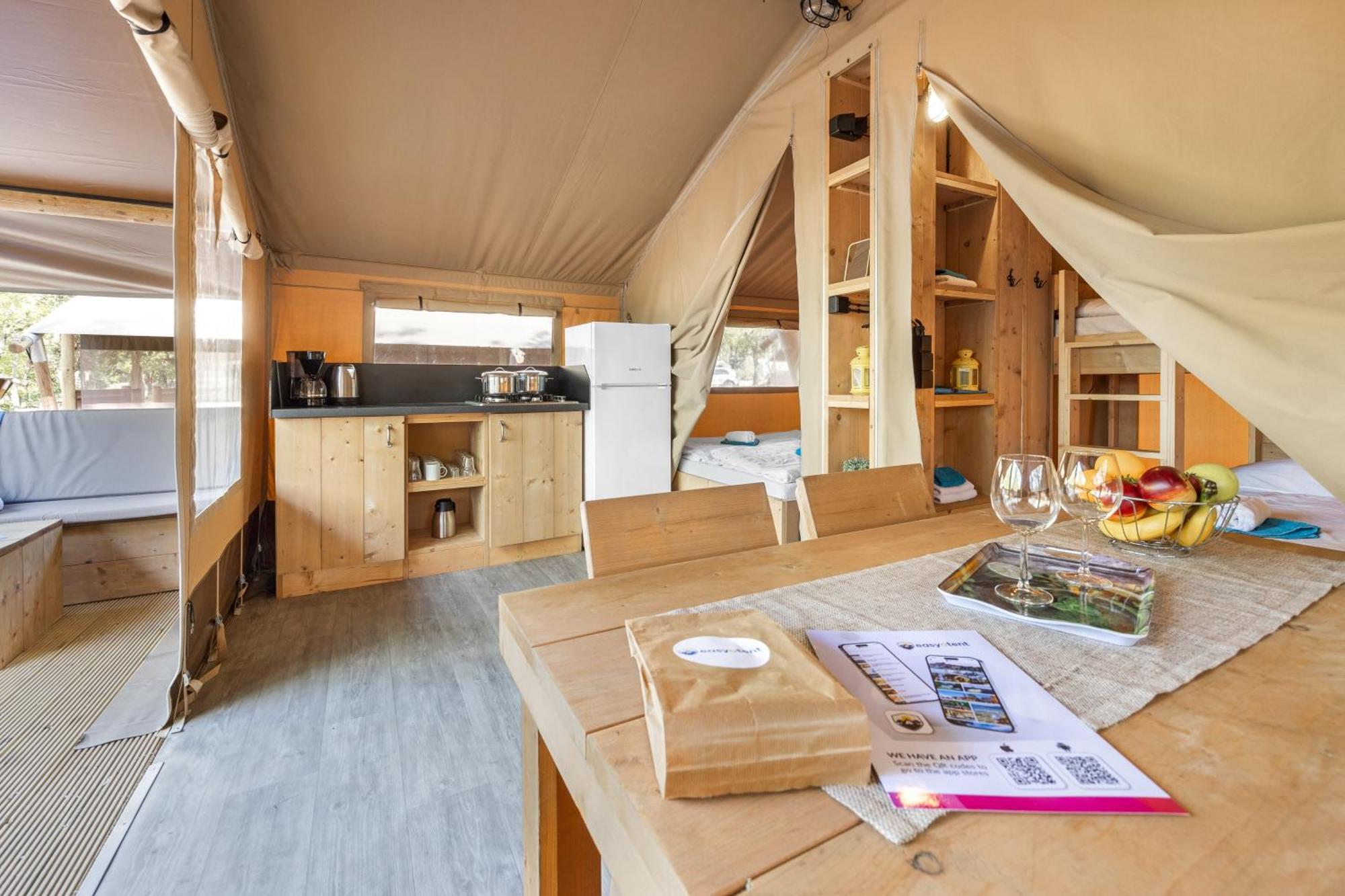 Easyatent Safari Tent Lanterna Cervar-Porat Bilik gambar