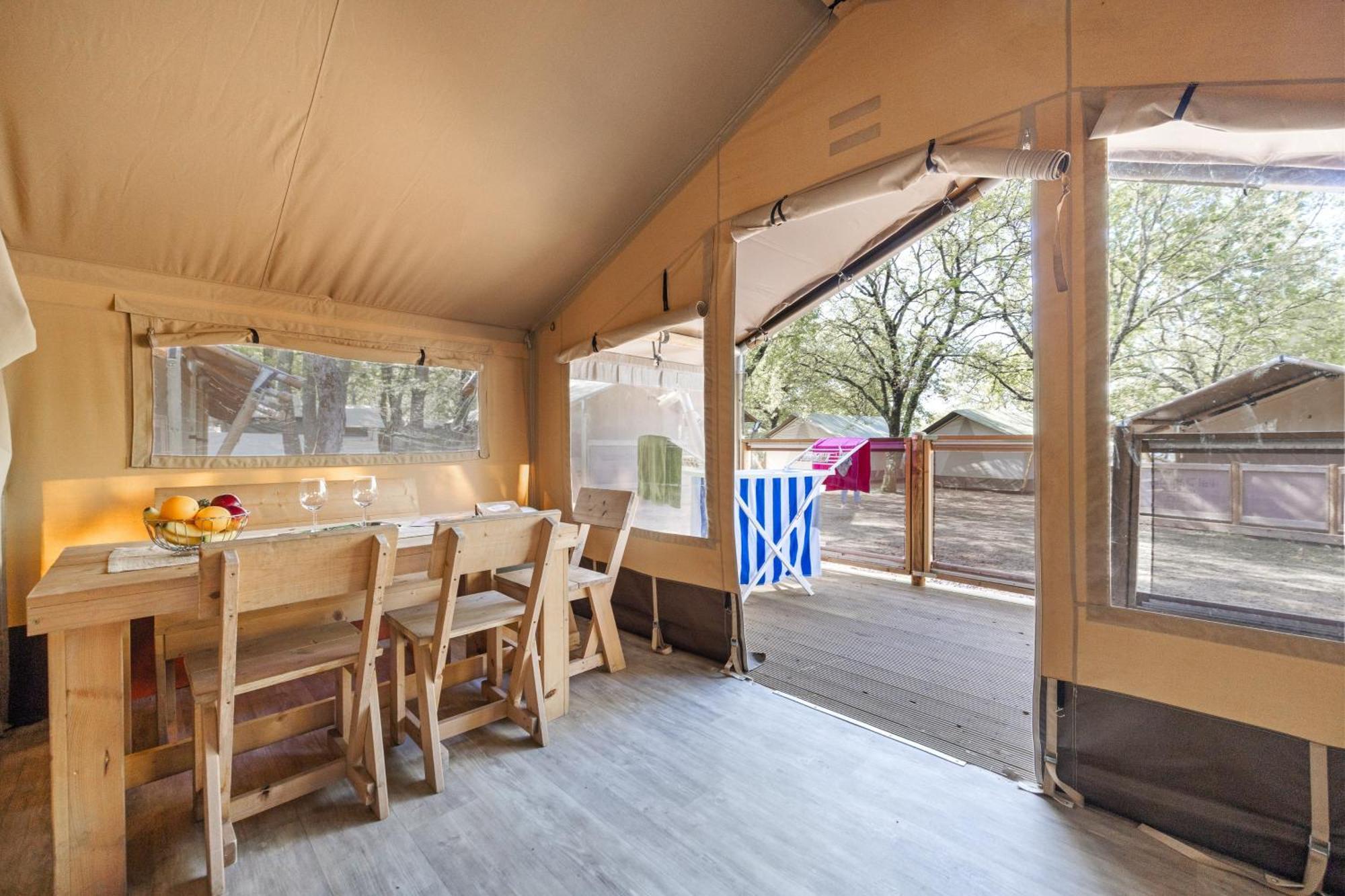 Easyatent Safari Tent Lanterna Cervar-Porat Bilik gambar