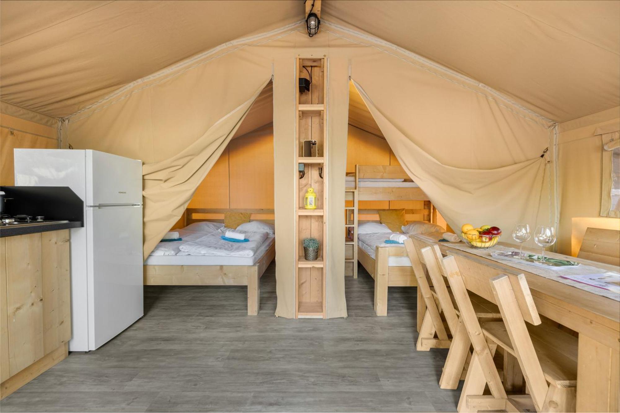 Easyatent Safari Tent Lanterna Cervar-Porat Bilik gambar