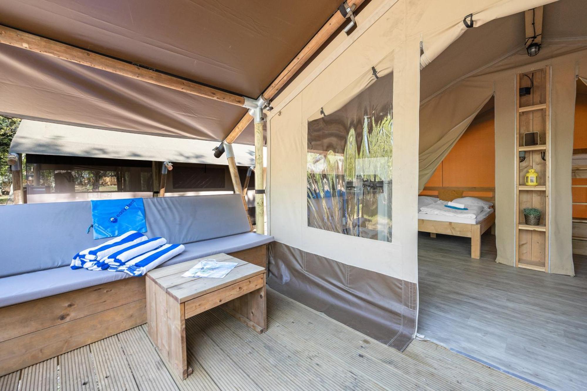 Easyatent Safari Tent Lanterna Cervar-Porat Bilik gambar