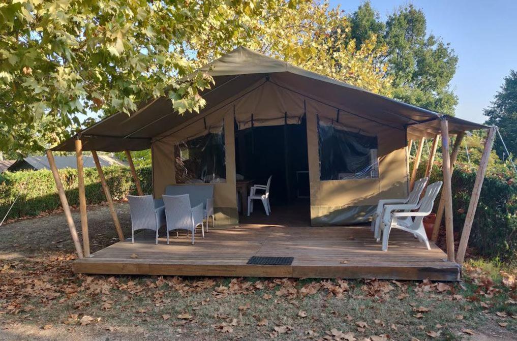 Easyatent Safari Tent Lanterna Cervar-Porat Bilik gambar