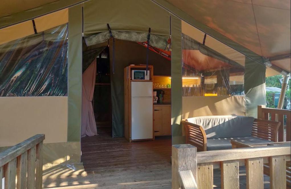 Easyatent Safari Tent Lanterna Cervar-Porat Bilik gambar